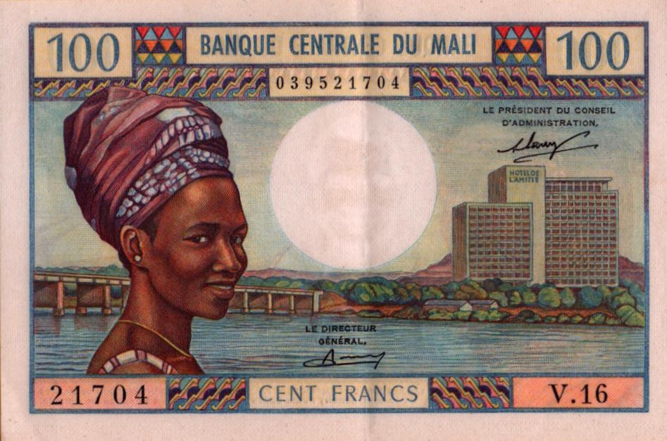 Mali 100 1970 UNC- P-11